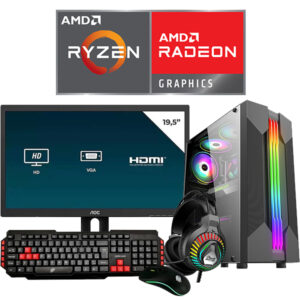 Pc Gamer Completo Amd Ryzen 5 5600g 16gb Vega 7 Hd 1tb