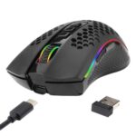 Mouse Gamer Sem Fio Redragon Storm Pro. Wireless. Preto - M808-KS -  30234 - Image 2