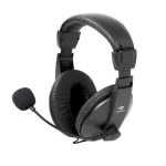 Headset C3Tech Voicer Comfort, Microfone Flexível, Volume Integrado, P2, Preto - PH-60BK - 31204 - Image 2