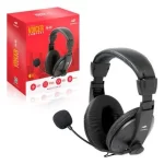 Headset C3Tech Voicer Comfort, Microfone Flexível, Volume Integrado, P2, Preto - PH-60BK - 31204