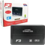CASE PARA HD EXTERNO SATA 2,5" USB 3.0 Até 4TB - 33840