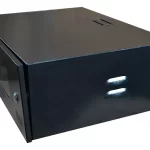 Mini Rack 3u 19 X 350mm Porta Visor Acrílico Para Dvr Cftv Cor Preto - 30374 - Image 2