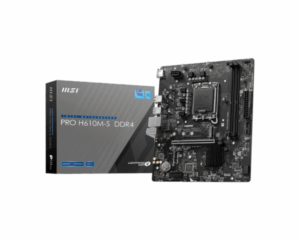 Placa mae MSI pro H610M - S - Intel 1700 - DDR4 - Matx - M.2 - Hdmi - 31657
