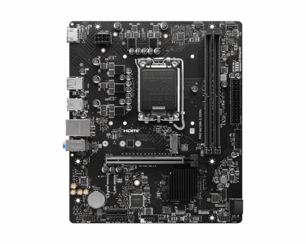 Placa mae MSI pro H610M - S - Intel 1700 - DDR4 - Matx - M.2 - Hdmi - 31657 - Image 2