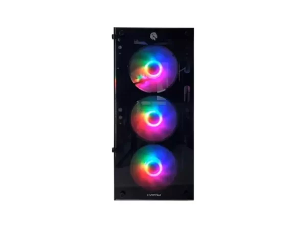 GABINETE GAMER PRETO HAYOM GB1759 - COM 3 FANS - 31533