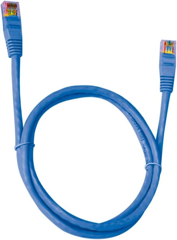 Cabo de Rede Pluscable Cat.6 5M Azul Patch Cord - 34635
