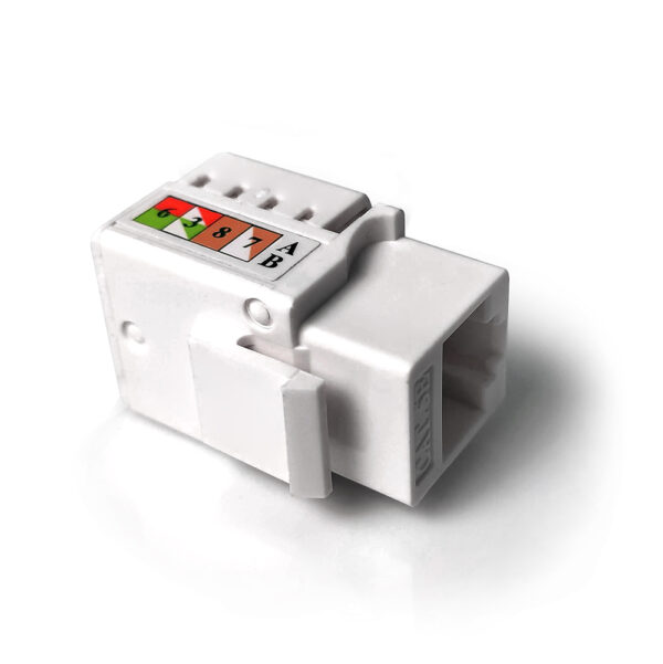 Keystone RJ45 CAT5E 90 Graus LA-K51 PlusCable - 33114 - Imagem 2