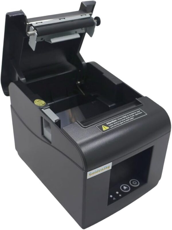 Impressora Não Fiscal Térmica de Recibos 80mm Com Guilhotina Goldensky T80E Serial-USB Ethernet - 31921 - Imagem 3