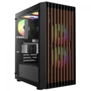 GABINETE GAMER GAMDIAS AURA GC4 ARGB PRETO 3 FANS - 31950